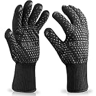 R-Beretta Hochwertige Grillhandschuhe hitzebeständig bis zu 500 °C – Inklusive E-Book – Bild 2