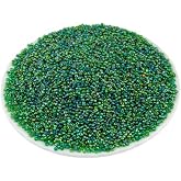 Serhat Aksesuar ve El İş&ccedil;ilik Janjan Yeşil (11/0) 2 mm Kum Boncuğu 100 gr