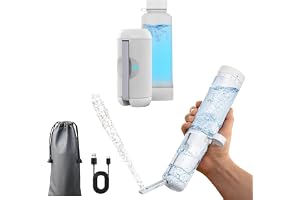 DUROVIA Portable Bidet for Travel – Rechargeable High Pressure Electric Travel Bidet with 500ml Built-In Water Tank, Handheld Bidet Sprayer, Portable Shattaf – شطاف محمول شطاف المسافر (JP-500)