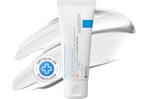 La Roche Posay Cicaplast Baume B5+ LSF 50, Regenerierende Creme für sensible und gereizte Haut von Gesicht und Körper, Mit patentiertem Procerad, Tribioma, Madecassoside und Vitamin B5, 40 ml