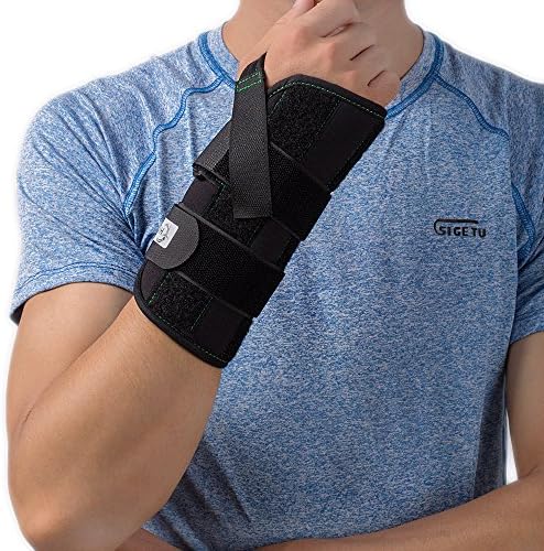 Orthopedic Hand Brace Wrist Support Splint Carpal Tunnel Syndrome Anti Injury Fracture Dislocation Sprain for Left Hand
