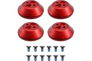 CERFFOOL Osłona silnika do DJI Avata 2, osłona ochronna silnika ze stopu aluminium, pyłoszczelna, wodoodporna, odporna na zarysowania, ochrona drona, odporne na wilgoć, akcesoria ochronne (czerwona)