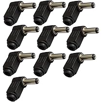 30 Pezzi Connettori DC 5.5x2.1mm - Presa A Pannello 3 Pin, Per Alimentazione 12V, Per Elettronica - Foto 2