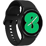 Samsung Galaxy Watch 4-40mm - czarny - inteligentny zegarek z paskiem sportowym - wyświetlacz 3,04 cm (1,19")