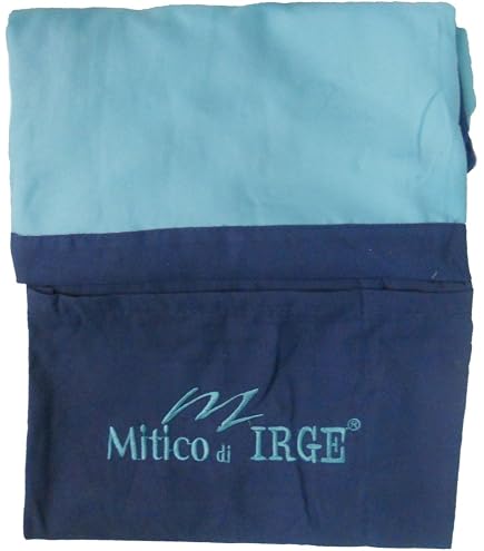 Tex Family - Telo Mare Lettino Teddy In Microfibra Con Tasche Misura Cm 75 X 185 Arancio