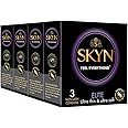 Skyn Elite Ultra Thin and Ultra Soft Non Latex Condoms for men - Pack of 12 count|Feel Everything|Latex Free