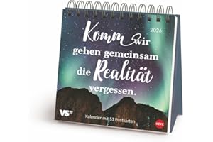 Visual Statements Premium-Postkartenkalender 2026: Woche für Woche motivierende Weisheiten und kluge Zitate zum Sammeln und Verschicken. ... Typo Art-Design (Postkartenkalender Heye)