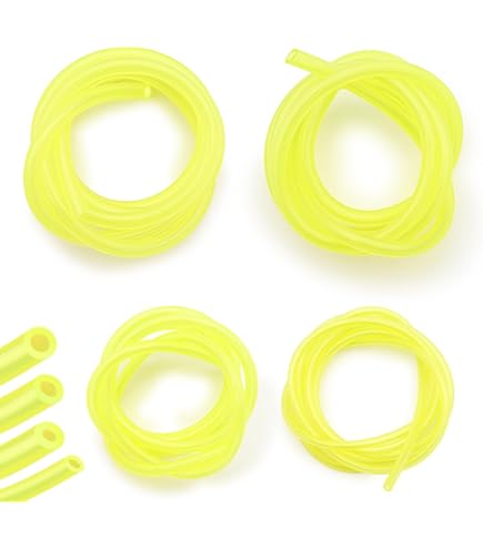 4 Tubi Carburante Universali - 1.5m, Gialli, Per Benzina, Gasolio, Olio - Foto 6