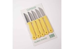 SMITHERS OASIS CONFEZIONE 5 COLTELLI GIALLI OASIS