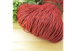 XIAOXIN 500g 600meter 23 Colori Filato di Carta Rafia Naturale Cappello Fai da Te Borsa Borsa Cesto Rattan Materiale per Maglieria all'Uncinetto