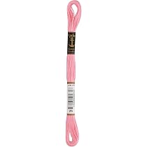 Anchor Sticktwist Stickgarn – 100% ägyptische Baumwolle, 6-fädig, 8m Lauflänge, Farbe 355