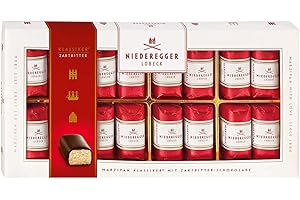 Niederegger Classic Dark Chocolate Marzipan Mini Loaves 200 g