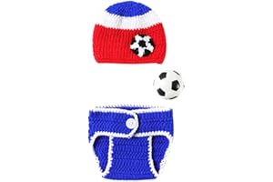 ikasus Baby Photography Clothing,Appena Nato Costume Realizzati all’Uncinetto Maglia Cartoon Costumi, Neonato Vestiti del Vestito Foto Puntelli 0-12 Mesi