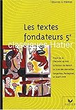Textes fondateurs, 5e