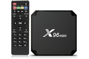 IDEALROYAL X96 Mini TV Box, Android 11.0 Boîte TV 2GB/16GB, Box Android TV 4K avec Amlogic S905W2 Quad-Core chipset 64 Bits WiFi 2.4G, 4K HD,H.265