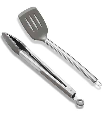 Set Di 3 Spatole In Silicone Per Pentole Antiaderenti - Manico In Acciaio, Lavabile In Lavastoviglie