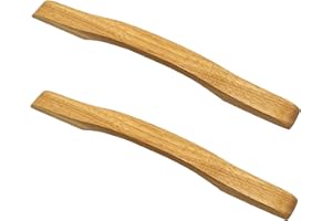 JIAJULASHOU123 2 Piezas Cocina Tiradores de Muebles de Madera Cajón De Armario Manillas Tiradores para Puerta Tirador de Armario para Cajones de Habitación Cocina Baño,Con Tornillos(Hole distance:224mm)