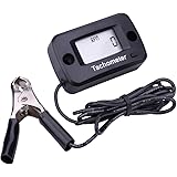 Digital Chainsaw Tachometer Tach Gauge With ON/OFF Switch for Chain Saw Cropper Generator Lawn Mower RV ATV Dirt Bike Motocro