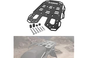 NICECNC Heckgepäckträger Compatible with KTM 1290 Super Adventure 2021-2023,6061 Aluminum,Powder Coating,CNC-machined.5052 Billet Alminum,CNC-machined