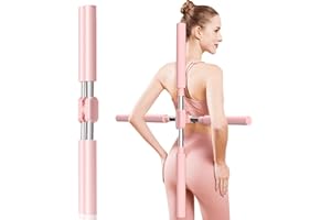 TOPRON Correttore Posturale Schiena, Bastone da yoga dal design retrattile, per adulti e bambini, Migliorare Postura e Temperamento, Sollievo Dolore di Schiena, Collo e Spale