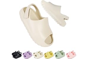 bolukets Chaussons Fille Garçon Pantoufles Piscine et Plage Enfants Été Pantoufles de Bain Plates Antidérapante Respirant Tongs Claquette doux à séchage rapide Bébé Maison Sandales 19-32