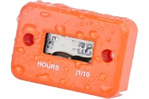 NINE-RONG NR-HM006 Compteur horaire étanche pour moto, motocross, motoneige