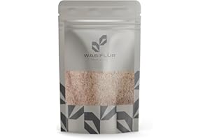 WabiFlur - Sabbia Fine Naturale Rosa Chiaro e Delicato per Acquari e Acquaterrari | Granuli da 1 mm Confezione da 1 kg.
