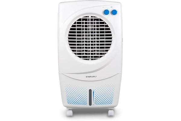 Bajaj PMH 36 Torque 36L Personal Air Cooler For Room Duramarine Pump With 2-Yr Pump Warranty 3-Yr Warranty (1 Yr Std + 2 Yr Extn) Turbofan Technology Powerful Air Throw White