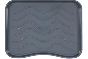 ‎E-FLOOR e-floor Tacka ociekowa na but | 38 x 50 cm | szara | mata na buty | podkładka antypoślizgowa