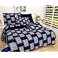 VYBBA Microfiber 144 TC Bedsheet (Double Bedsheet with 2 Pillow Cover Multicolour)