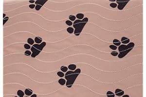 Fiducia Welpenunterlagen (Braun/Pfote) 5-lagig ca. 75x90 cm