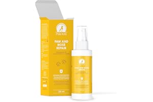 MAIKAI - Naturalny balsam do łapy i nosa dla psów i kotów - nawilżający spray na popękane opuszki łap u psów - ochrona nosa i łap u psów i kotów - nietoksyczny. Z aloesem, mocznikiem i gliceryną