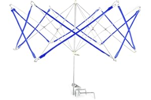 Hztyyier Filato Swift Ball Winder Avvolgitore Manuale per Maglieria Strumenti Linee di avvolgimentoFibre, Filati o Altre Stringhe, Ombrello Swift Knitting Tools