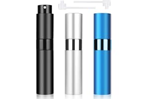 ACWOO 3 st 10 ml mini parfymflaska, bärbar parfymspruta, bärbar resesprayflaska för resor, fest, vardag