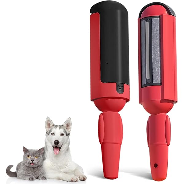 Tierhaarentferner Mit Langem Griff - Wiederverwendbare Bürste Für Sofa, Teppich & Kleidung | Für Hunde & Katzen