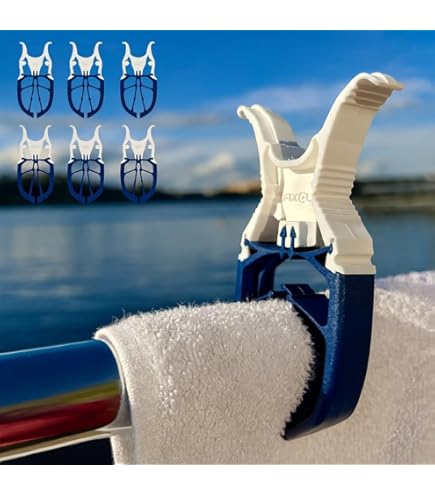 Carreuty 9 mollette grandi, mollette per asciugamani per sdraio da spiaggia, dimensioni Jumbo, resistenti e antivento, per biancheria quotidiana, tappeti, biancheria da letto e vestiti spessi
