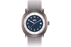 KWIO - Takk Children's Watch, Analogue Watch for Boys and Girls, 32 mm, Quartz Movement and Stainless Steel Case, Easy to Change Strap, Waterproof up to 5 ATM