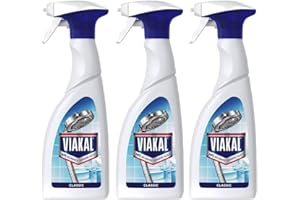 ZAIZAH 3 X 500ml Professional Lime Scale Remover Spray, Powerful Limescale Remover Spray - Cleaner Liquid for Bathroom, Shower, and More!