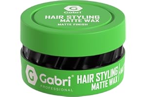 ‎G GABRI Gabri Hair Styling Wax 150 ml | Haarstylingwachs | Haargelwachs | Edge Control | Maximale Kontrolle und lange Haltbarkeit | Haarwachs für Männer und Frauen (Matte Finish, 150 ml (1er Pack))