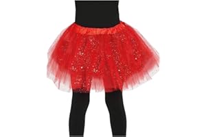 FIESTAS GUIRCA tutù Rosso Brillante Bambina