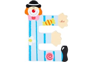 Trudi Sevi 81741 - Lettera E Clown, Colori Assortiti, 1 pezzo