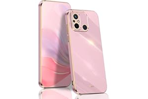 BORYA Funda para Xiaomi Redmi 12C / Xiaomi Redmi 11A, Antigolpes Delgada Premium Suave Silicona Carcasa TPU Bumper Estuche, Elegante Sedoso Galvanoplastia Phnom Penh Caso, Púrpura