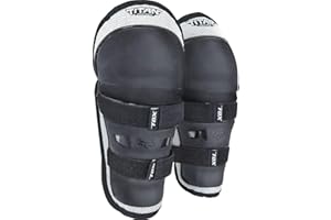 Fox Racing PeeWee Titan Knee/Shin G [Black/Silver] OS