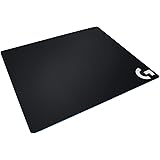 Logitech G640 Cloth Gaming Mouse Pad, 460 x 400mm, Thickness 3mm, Moderate surface friction, Consistent surface texture, Stab