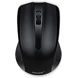Acer Wireless Maus RF2.4 (2. Gen) (kabellos, Smart-Power-Management, ergonomisches Design, langanhaltender Komfort) schwarz