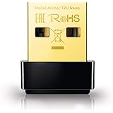 TP-Link Mini - AC600 USB 2.0 Wifi Adapter | 2.4G/5G Dual Band Wireless Network Adapter for PC Desktop | Mini Travel Size | Supports Windows 10, 8.1, 8, 7, XP / Mac OS X 10.9-10.14 (Archer T2U Nano)