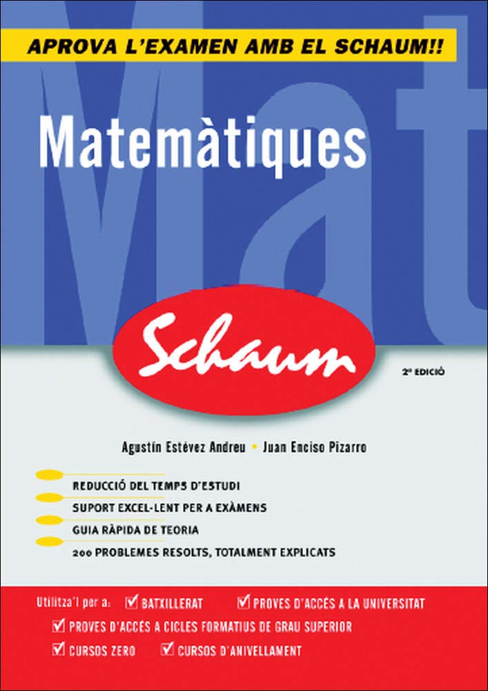 CUTR MATEMATICAS SCHAUM SELECTIVIDAD - CURSO CERO