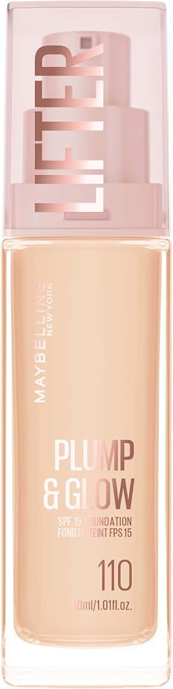 Maybelline New York Lifter Niasinamid ve Hyalüronik Asit İçeren Aydınlatan Fondöten - 110