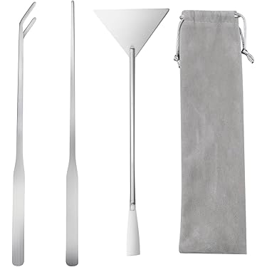 Pinzette Professionali Purovi 30 Cm Acciaio Inox - Per Cucina, Acquario, Terrario E Fai-Da-Te - Foto 3