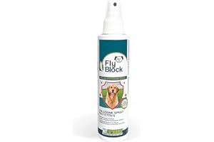 PETFORMANCE BENESSERE PER CANI E GATTI Flyblock Soluzione Spray Cane - Per La Protezione Del Manto - Origine Vegetale, Con Vitamina B, 150 ml